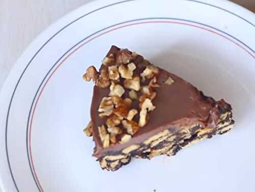 Gateau Au Chocolat Sans Cuisson Biscuit Glace Pour Votre Dessert De Recette360 Et Ses Recettes De Cuisine Similaires Recettesmania