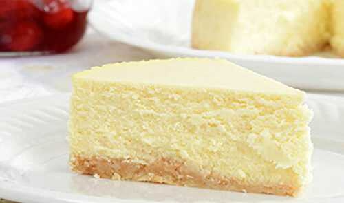 Gâteau au fromage blanc au thermomix - moelleux et léger