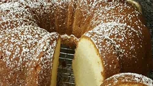 Gâteau au fromage et la crème - cake fondant pour votre goûter