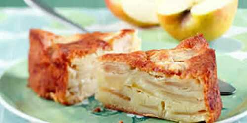 Gâteau au yaourt et pommes avec Thermomix - recette facile