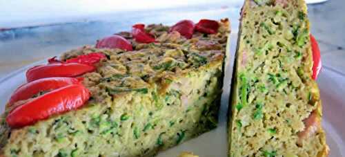 Gâteau aux légumes - un délice pour accompagner vos plats.