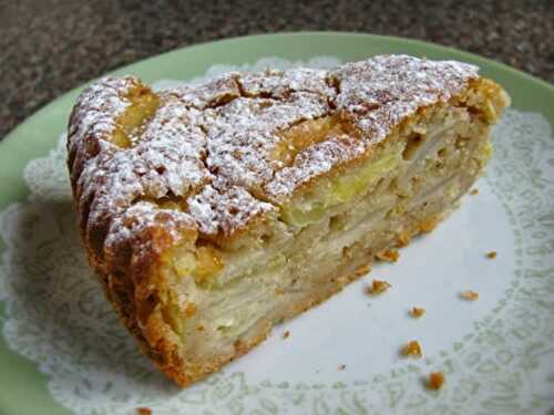 Gâteau aux poires et pommes - cake moelleux pour dessert ou goûter.