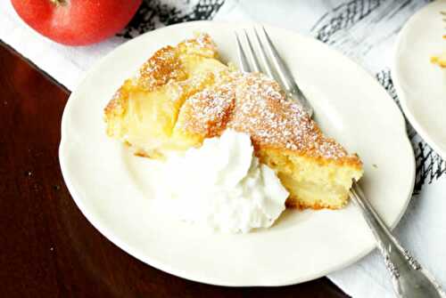 Gâteau aux pommes et fromage mascarpone - recette facile