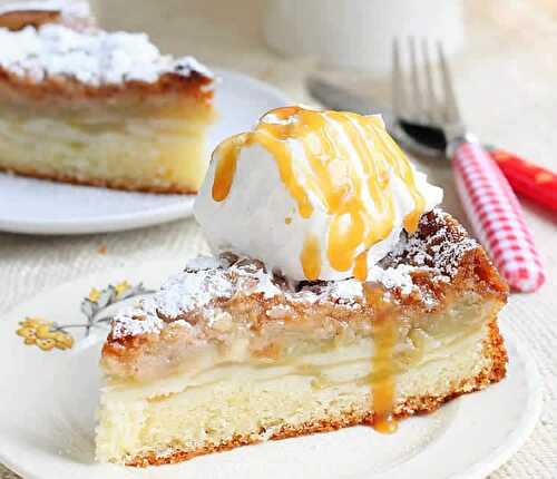 Gâteau aux pommes extra moelleux - un dessert gourmand.