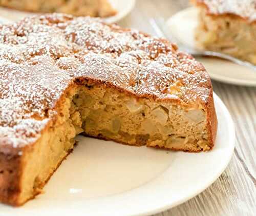 Gâteau aux pommes sans beurre - pour votre dessert
