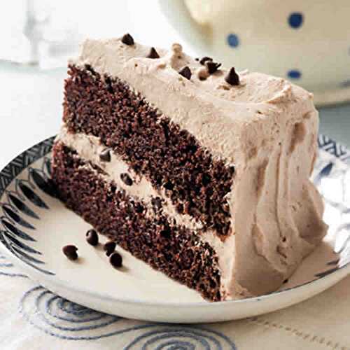 Gâteau chocolat à la crème - faites-vous plaisir avec ce gâteau