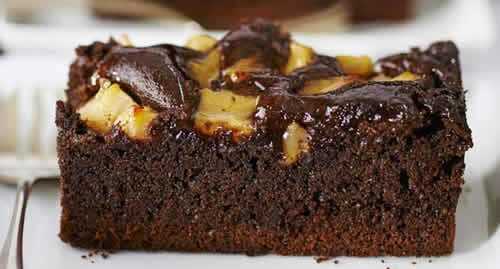 Gateau chocolat poire - un dessert très délicieux facile.à preparer.