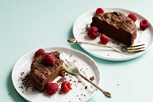 Gâteau chocolat sans farine - cake moelleux pour votre dessert,