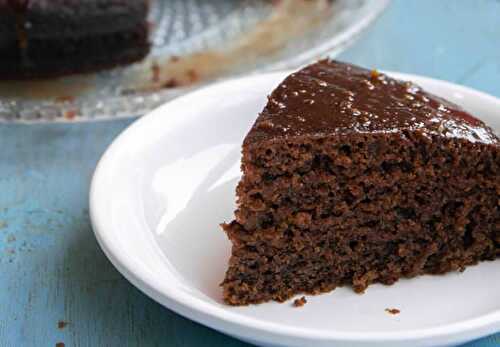 Gâteau fondant au chocolat au thermomix - cake moelleux.