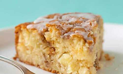 Gâteau léger aux pommes - un délicieux cake moelleux pour votre dessert