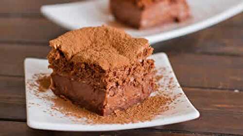 Gateau magique chocolat - recette facile pour votre dessert.