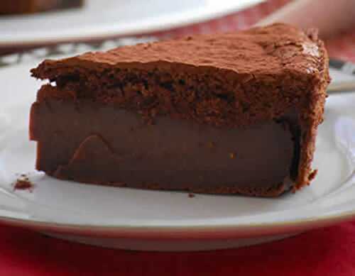 Gateau magique mousse chocolat - votre dessert délicieux.