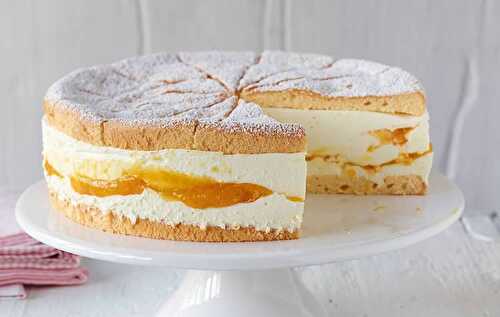 Gâteau mangue à la crème au thermomix - pour votre dessert.