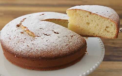 Gâteau moelleux au yaourt au thermomix - cake pour votre goûter