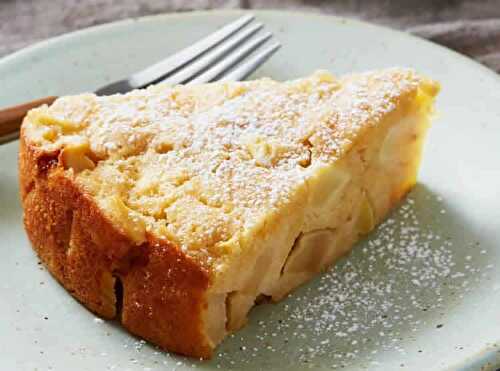 Gâteau moelleux aux pommes - le plus demandé lors du goûter,