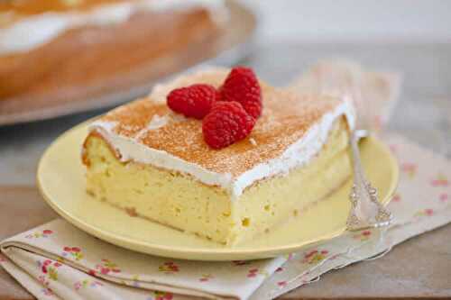 Gâteau moelleux facile au lait - un délice pour votre dessert.