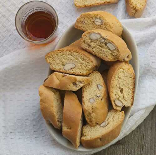 Gâteau sec marocain - fekkas au thermomix - croquants aux amandes.