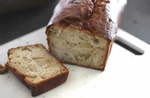 Gateau yaourt aux pommes rapide - un cake moelleux et délicieux à faire.