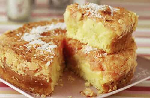 Gateau yaourt aux pommes - recette facile pour votre dessert.