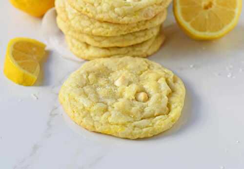 Gâteaux au chocolat blanc et citron - accompagner votre café du goûter