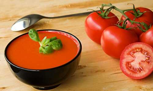 Gazpacho andaluz - recette facile pour cette entrée.