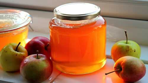 Gelée de pommes de grand-mère - tellement bonne pour tartiner