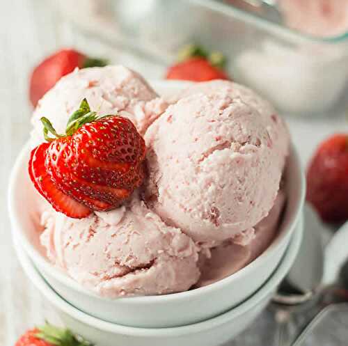 Glace à la vanille et fruits rouges au thermomix - votre dessert.