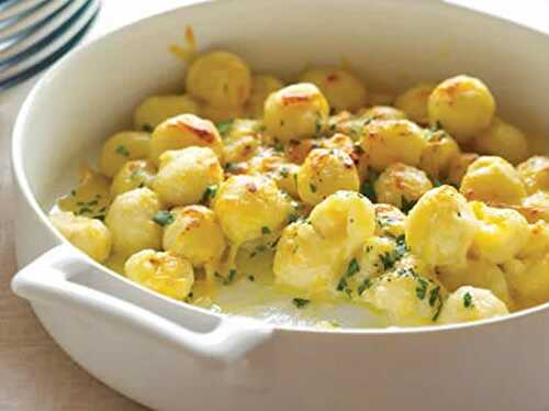 Gnocchi aux 4 fromages au cookeo - plat au moins de 10 minutes.