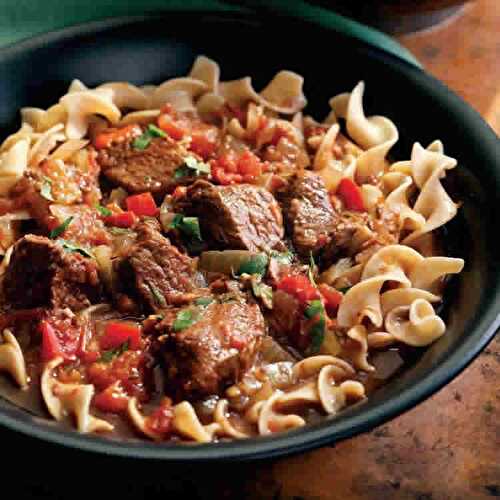 Goulash au cookeo - recette cookeo pour votre plat de diner.