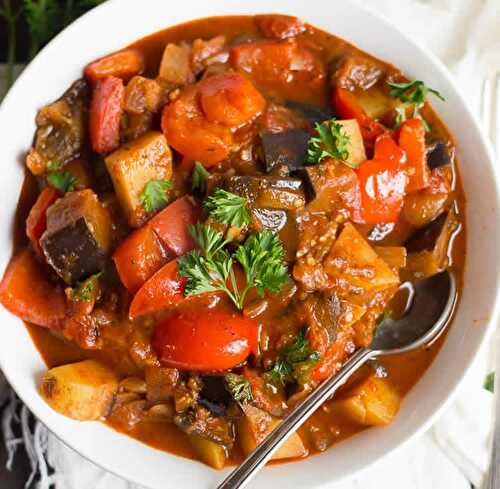 Goulash aux légumes au cookeo - pour votre dîner ce soir