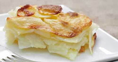 Gratin dauphinois - recette facile et rapide à la maison.