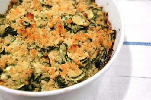 Gratin de courgettes facile - recette facile pour votre plat.