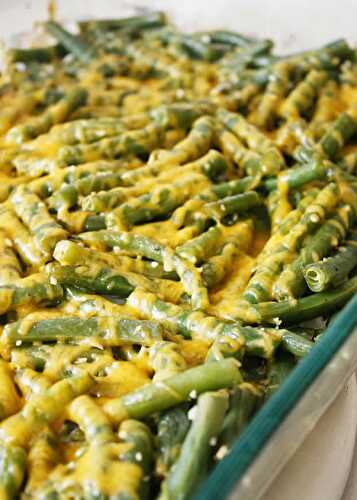 Gratin haricots verts cookeo - un délicieux gratin avec votre cookeo.