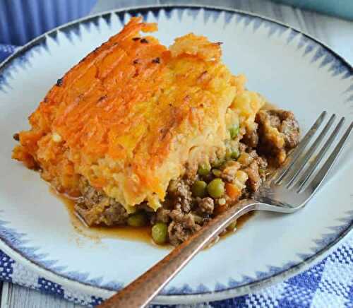 Gratin légumes et viande hachée - recette de cuisine facile.