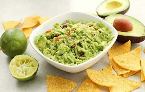 Guacamole apéritif original au thermomix - apéro à la Mexicaine.