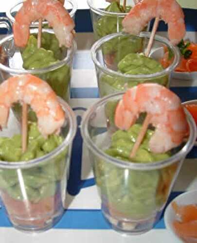 Guacamole avocat et saumon avec thermomix - recette facile.