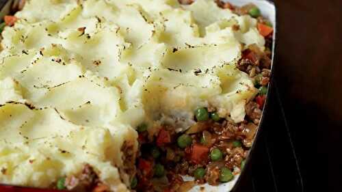 Hachis parmentier facile - un délicieux plat de légumes au four