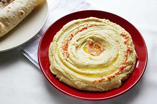 Houmous avec tahini au thermomix - recette thermomix.