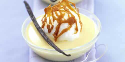 Ile flottante vanille et caramel - recette facile à la maison.