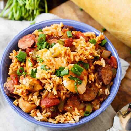 Jambalaya cookeo - recette d'un délicieux plat au cookeo.