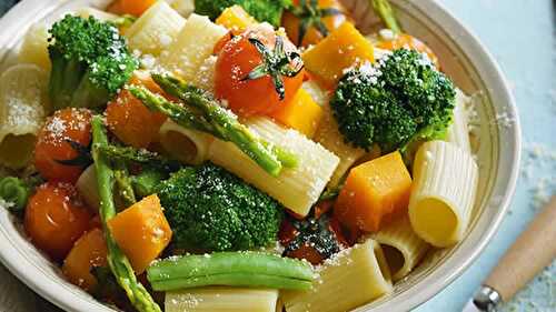 Jardinière de légumes et pâtes au cookeo - un délice pour votre dîner léger