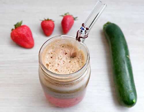 Jus de courgette et fraise avec thermomix - recette thermomix.