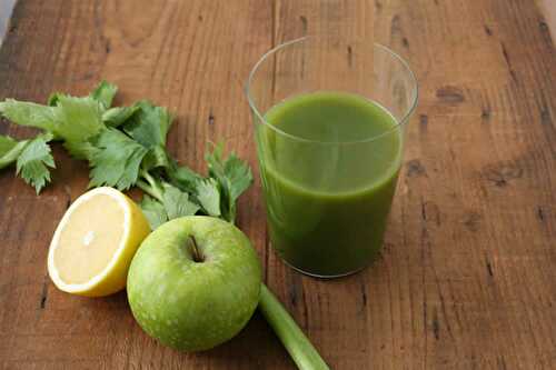 Jus minceur detox de pommes avec thermomix - recette thermomix.