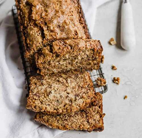 Le meilleur pain aux bananes au thermomix - cake petit déjeuner ou goûter