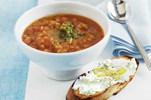 Lentilles carottes et tomates au cookeo - recette plat cookeo.