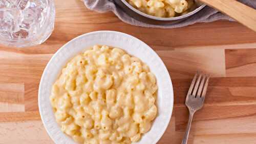 Macaroni au fromage avec thermomix - recette thermomix.