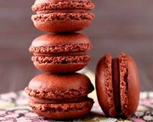 Macarons chocolat - recette facile et rapide pour vous