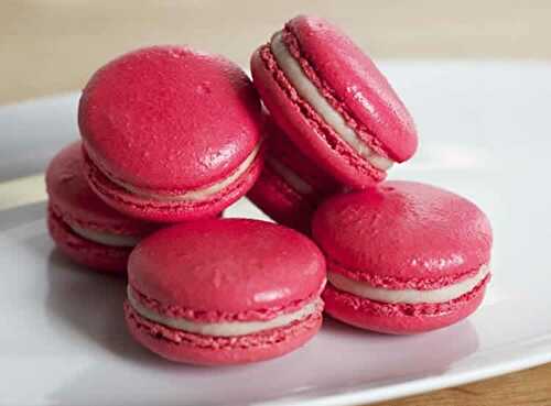 Macarons rouges au thermomix - gâteau fondant pour vos fêtes.