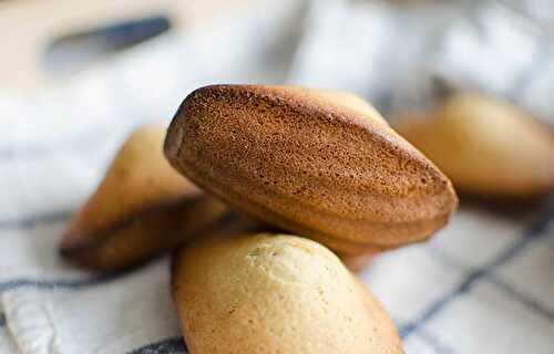 Madeleine moelleuse au thermomix - pour petit déjeuner ou goûter