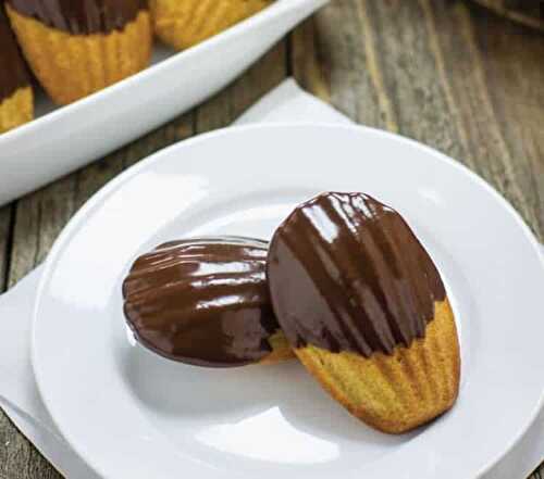 Madeleines au chocolat faciles - un classique de la pâtisserie française